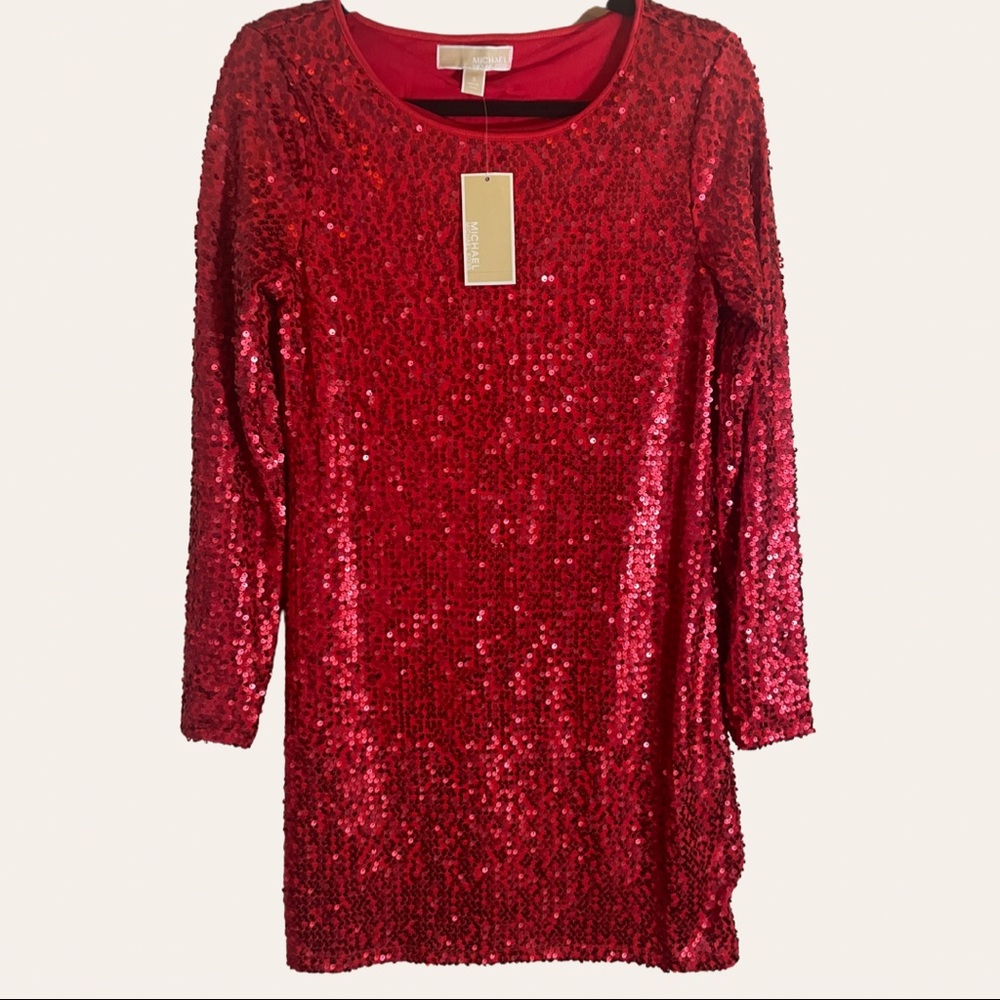✨HOLIDAY PARTY READY✨ NWT Michael Kors $175 Sequin Dress